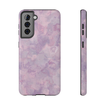 Lavender Dream Marble Phone Case – MagSafe Compatible for iPhone & Samsung Galaxy