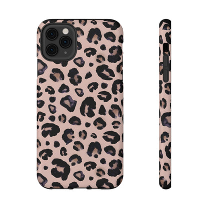 Chic Leopard Print Phone Case – MagSafe Compatible for iPhone & Samsung Galaxy