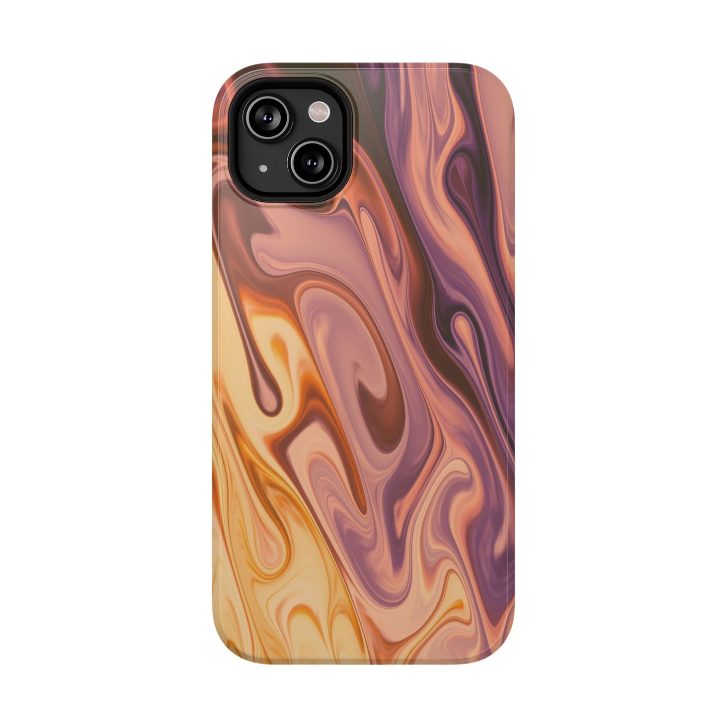 Golden Hour Swirl Phone Case – MagSafe Compatible for iPhone & Samsung Galaxy
