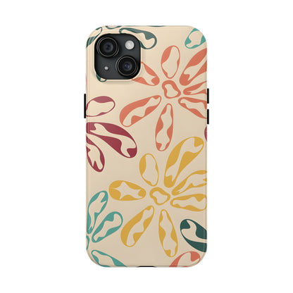 Tropical Flower Tough iPhone Case - iPhone 15-11 All Sizes