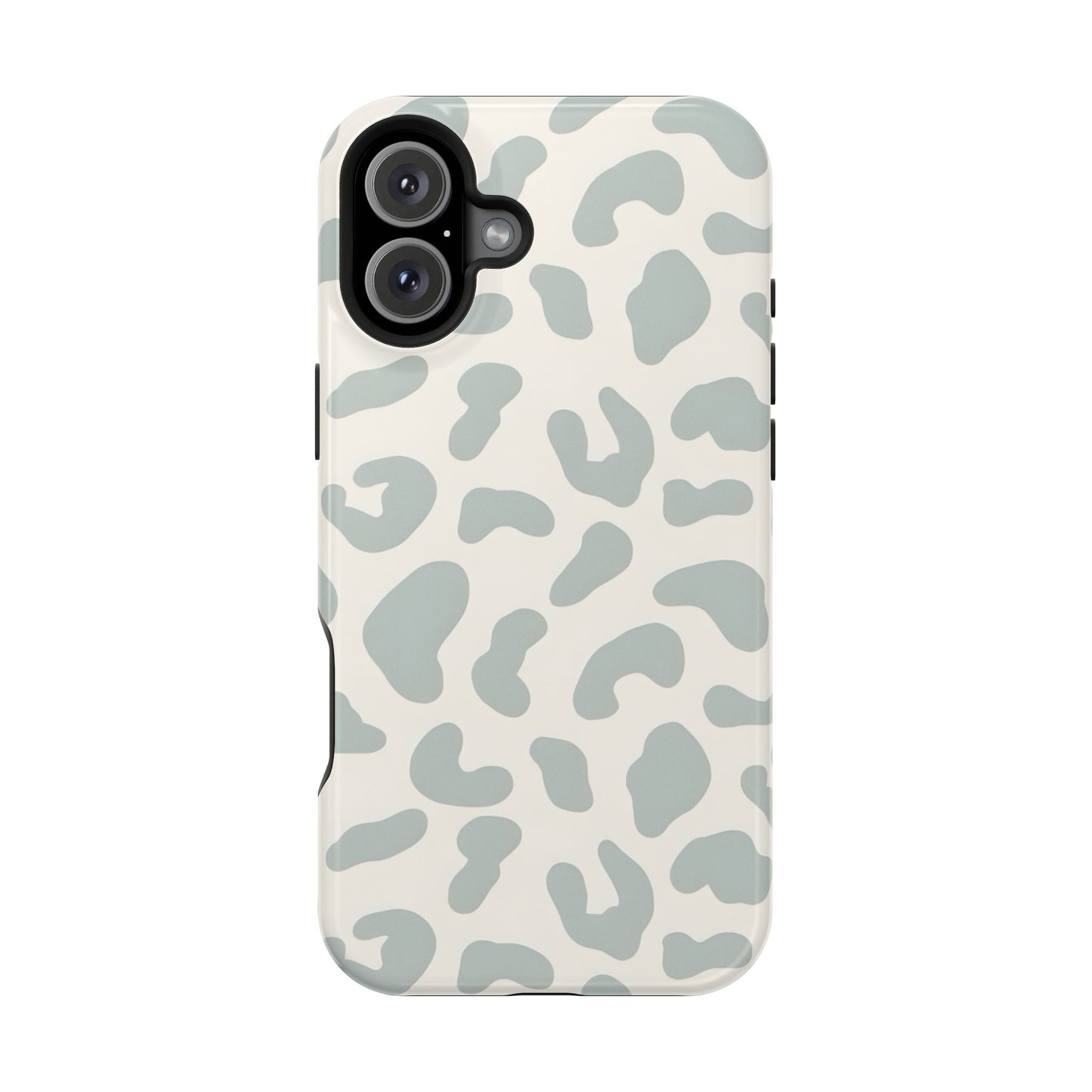Soft Gray Camo Print Phone Case – MagSafe Compatible for iPhone & Samsung Galaxy