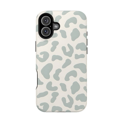 Soft Gray Camo Print Phone Case – MagSafe Compatible for iPhone & Samsung Galaxy