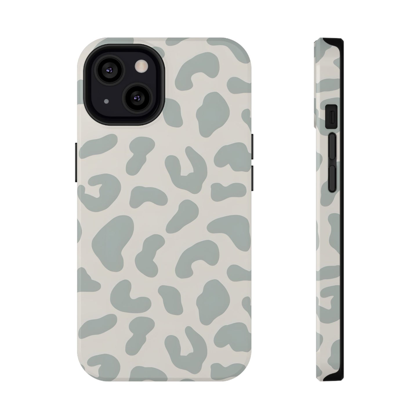 Soft Gray Camo Print Phone Case – MagSafe Compatible for iPhone & Samsung Galaxy