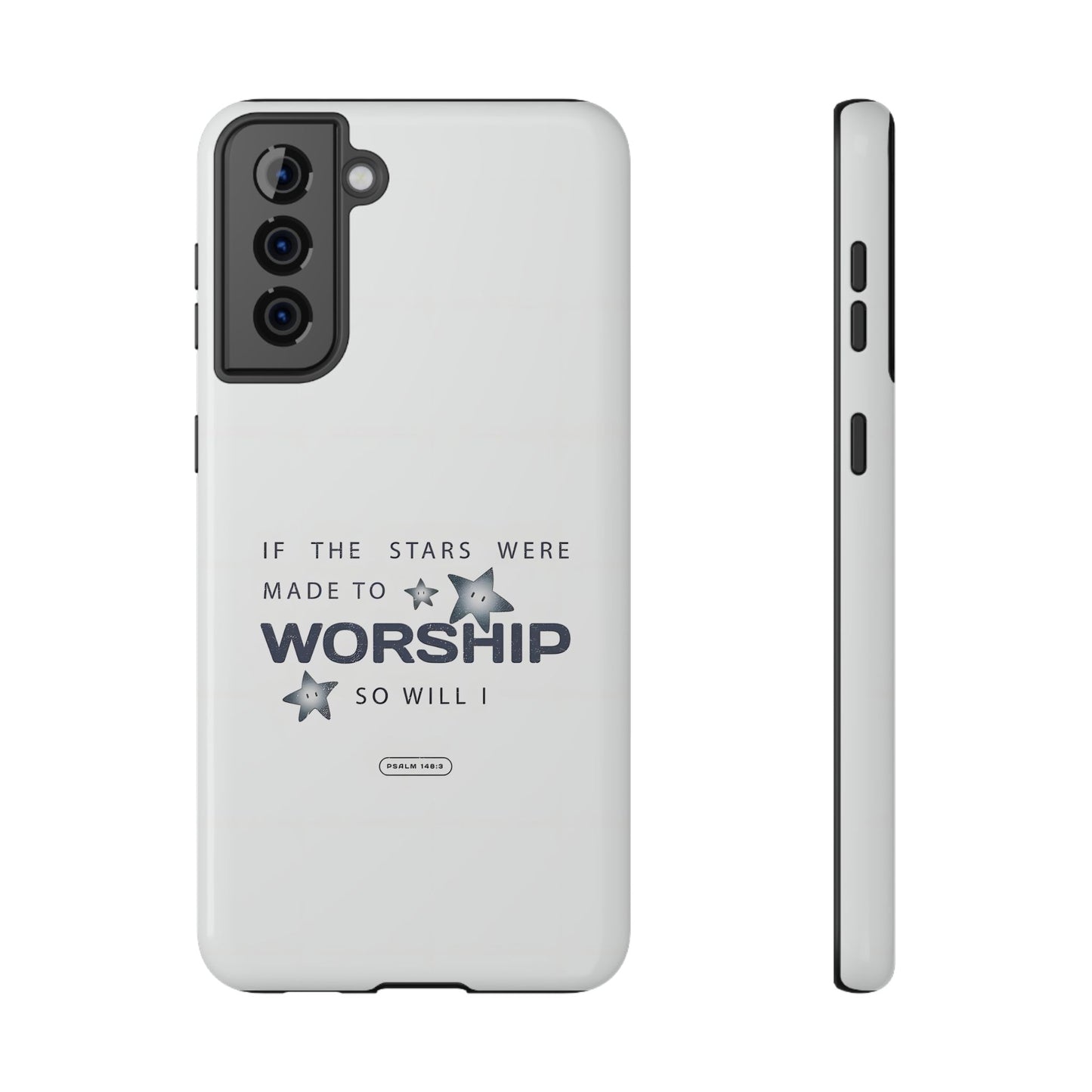 Psalm 14 8:3 "Stars Made to Worship" Phone Case – MagSafe Compatible for iPhone & Samsung Galaxy