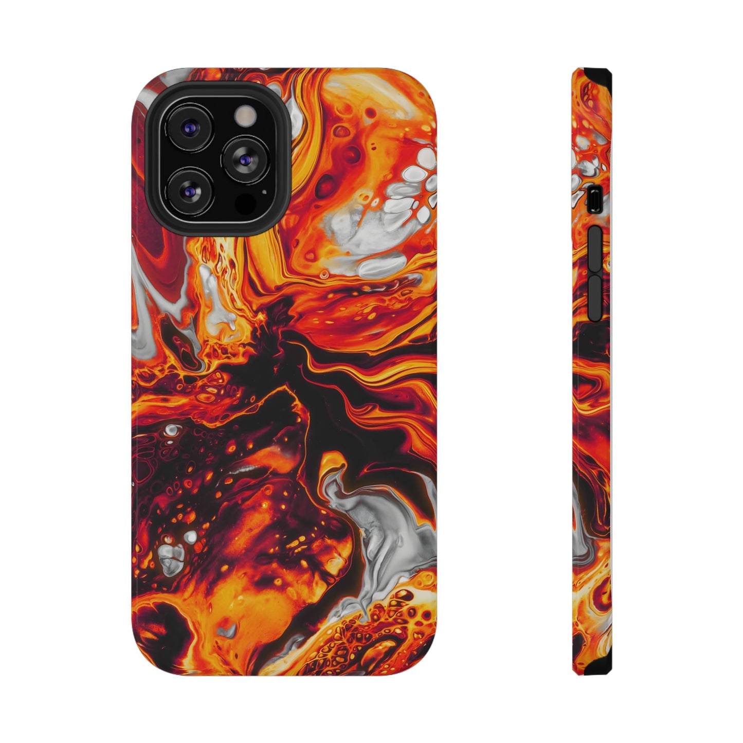 Molten Lava Abstract Phone Case – MagSafe Compatible for iPhone & Samsung Galaxy