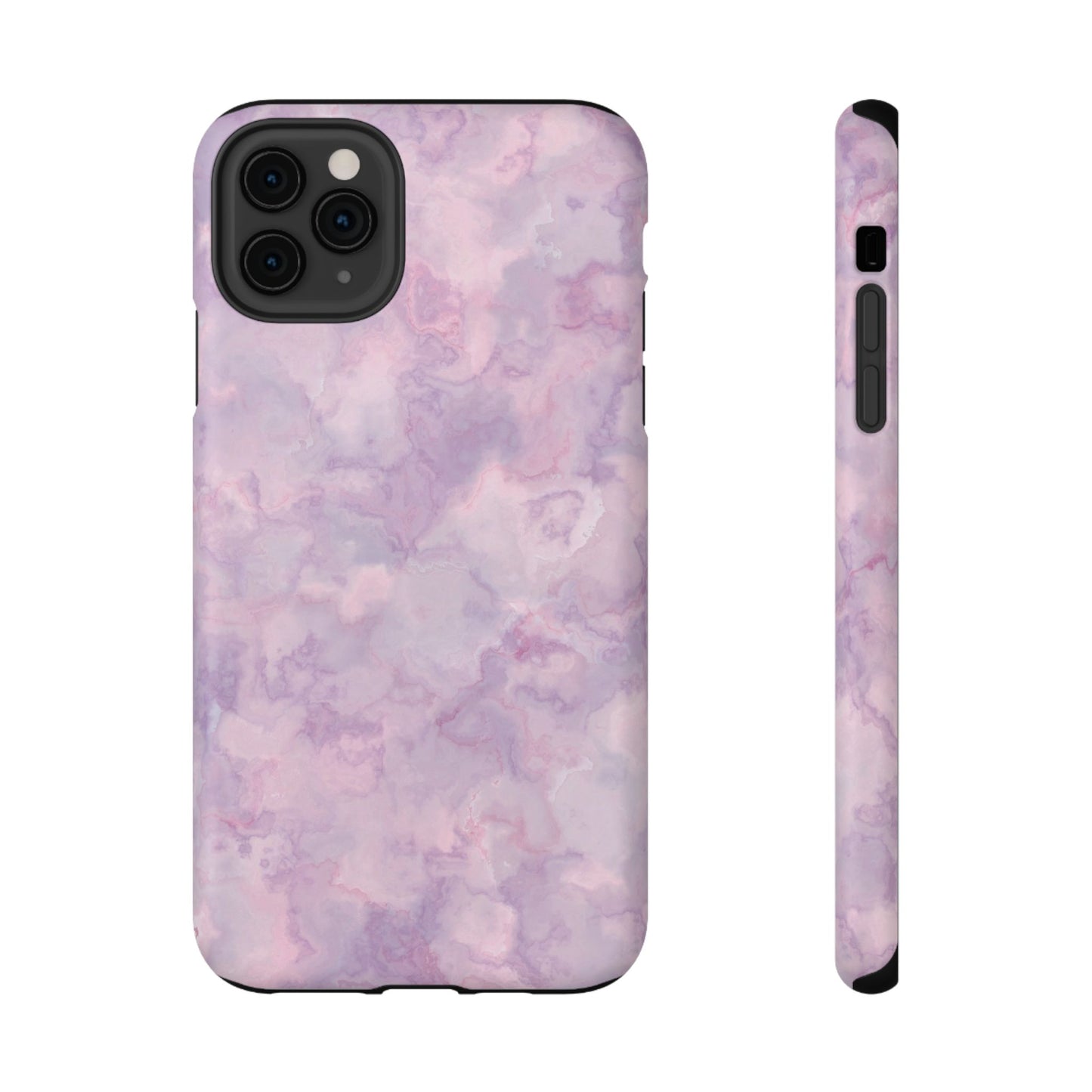 Lavender Dream Marble Phone Case – MagSafe Compatible for iPhone & Samsung Galaxy