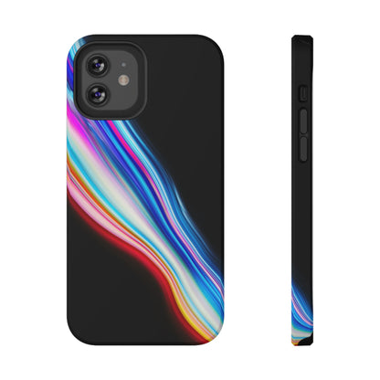 Neon Light Streak Phone Case – MagSafe Compatible for iPhone & Samsung Galaxy