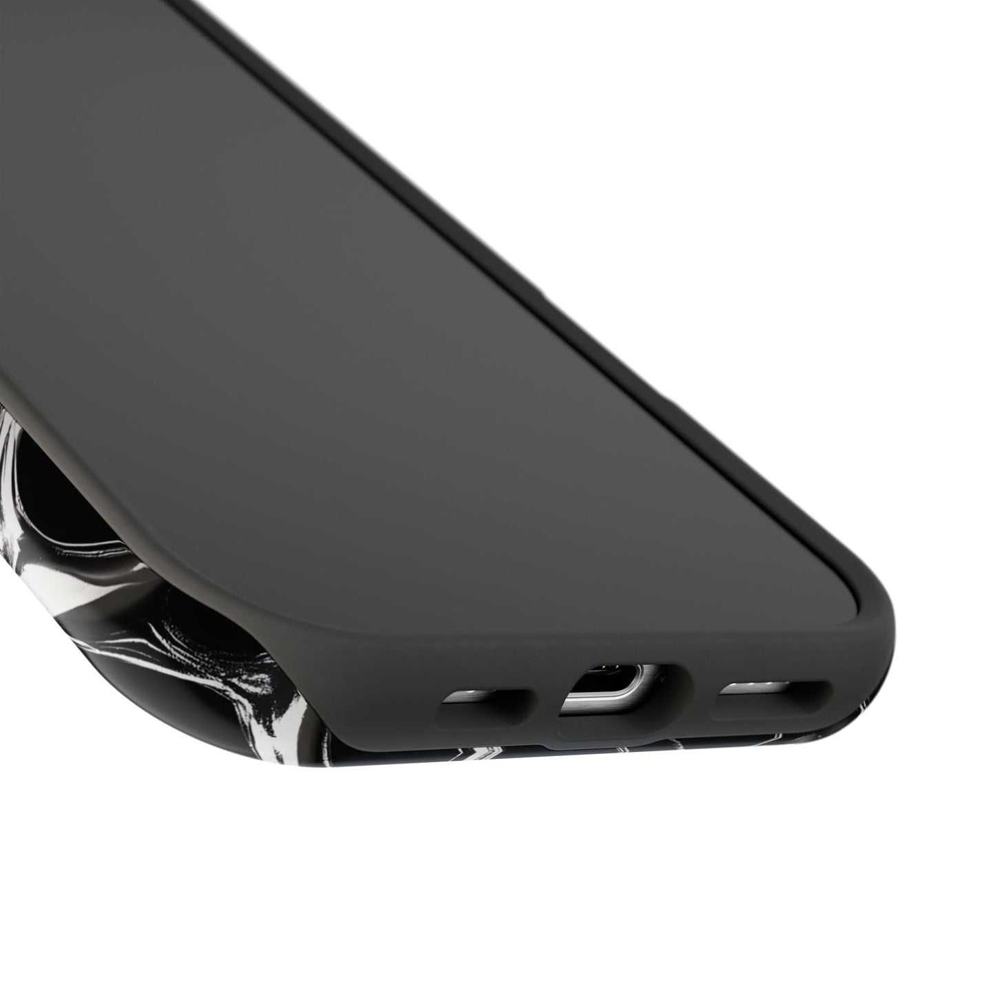Liquid Metal Abstract Phone Case – MagSafe Compatible for iPhone & Samsung Galaxy