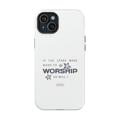 Psalm 14 8:3 "Stars Made to Worship" Phone Case – MagSafe Compatible for iPhone & Samsung Galaxy