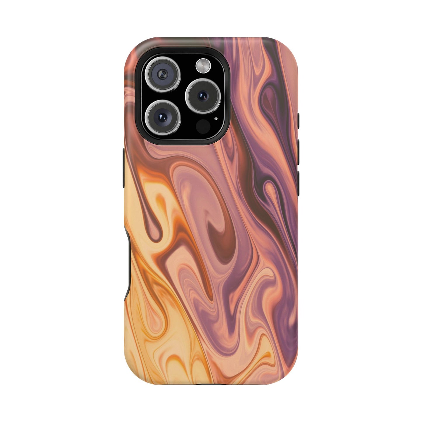 Golden Hour Swirl Phone Case – MagSafe Compatible for iPhone & Samsung Galaxy