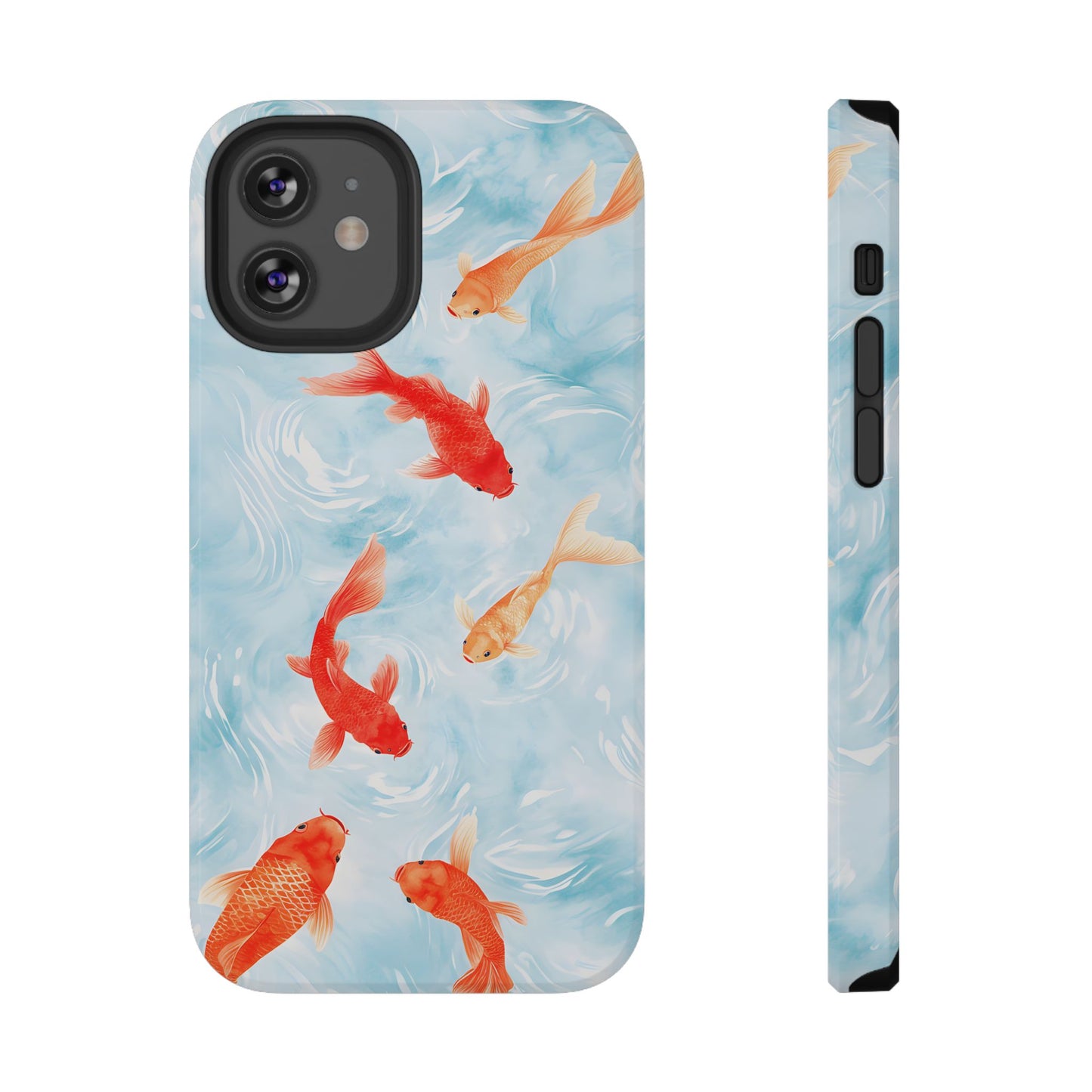 Koi Fish Pond Phone Case – MagSafe Compatible for iPhone & Samsung Galaxy