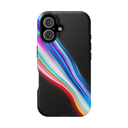 Neon Light Streak Phone Case – MagSafe Compatible for iPhone & Samsung Galaxy