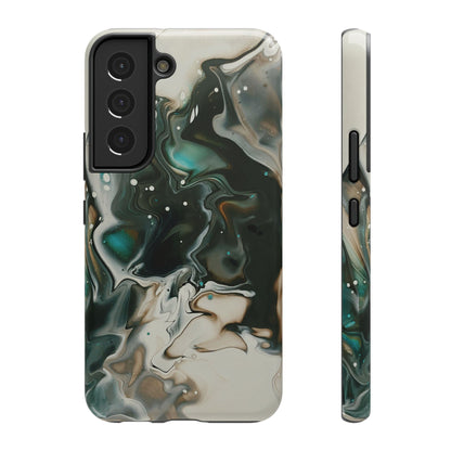 Terra Mist Earthtone Marble Phone Case – MagSafe Compatible for iPhone & Samsung Galaxy