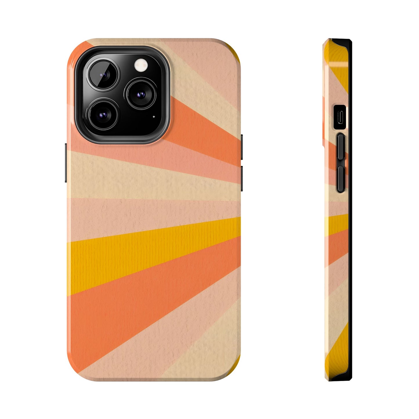 Retro Sunrays Tough Phone Case - iPhone 15-11 All Sizes