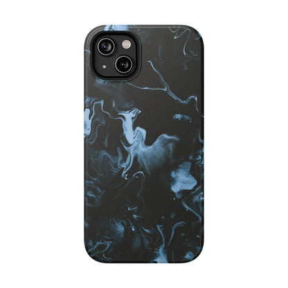 Midnight Frost Swirl Phone Case – MagSafe Compatible for iPhone & Samsung Galaxy