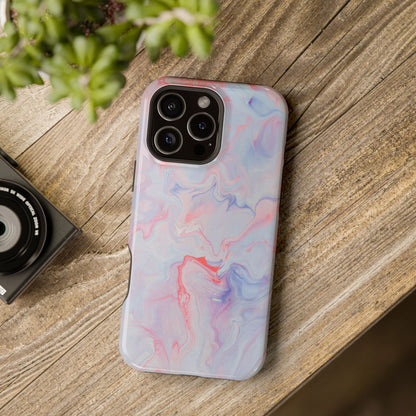 Dreamy Pastel Swirl Phone Case – MagSafe Compatible for iPhone & Samsung Galaxy