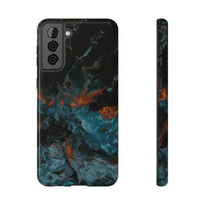 Cosmic Swirl Abstract Phone Case – MagSafe Compatible for iPhone & Samsung Galaxy