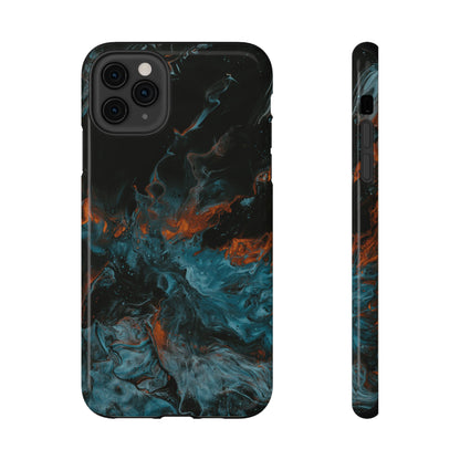 Cosmic Swirl Abstract Phone Case – MagSafe Compatible for iPhone & Samsung Galaxy
