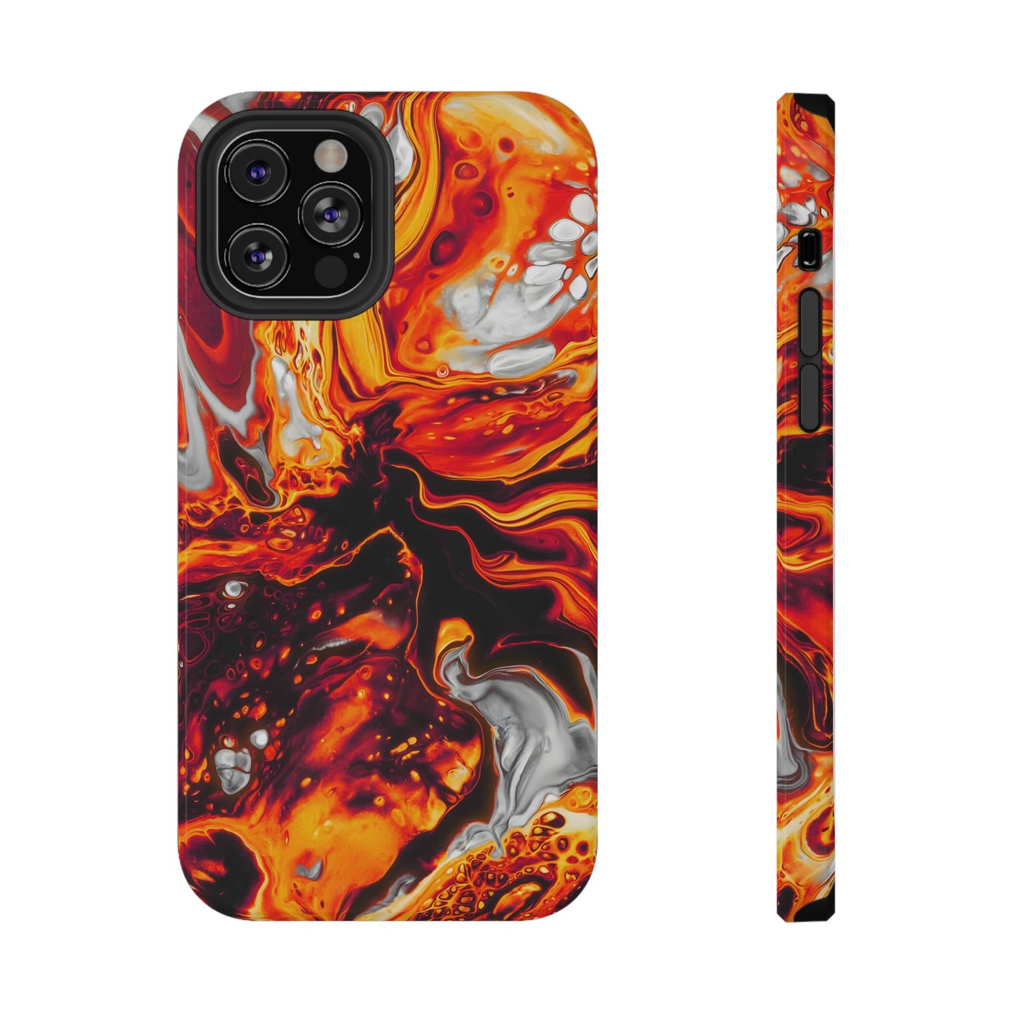 Molten Lava Abstract Phone Case – MagSafe Compatible for iPhone & Samsung Galaxy