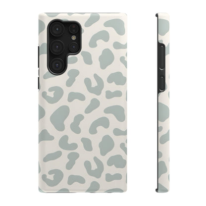 Soft Gray Camo Print Phone Case – MagSafe Compatible for iPhone & Samsung Galaxy