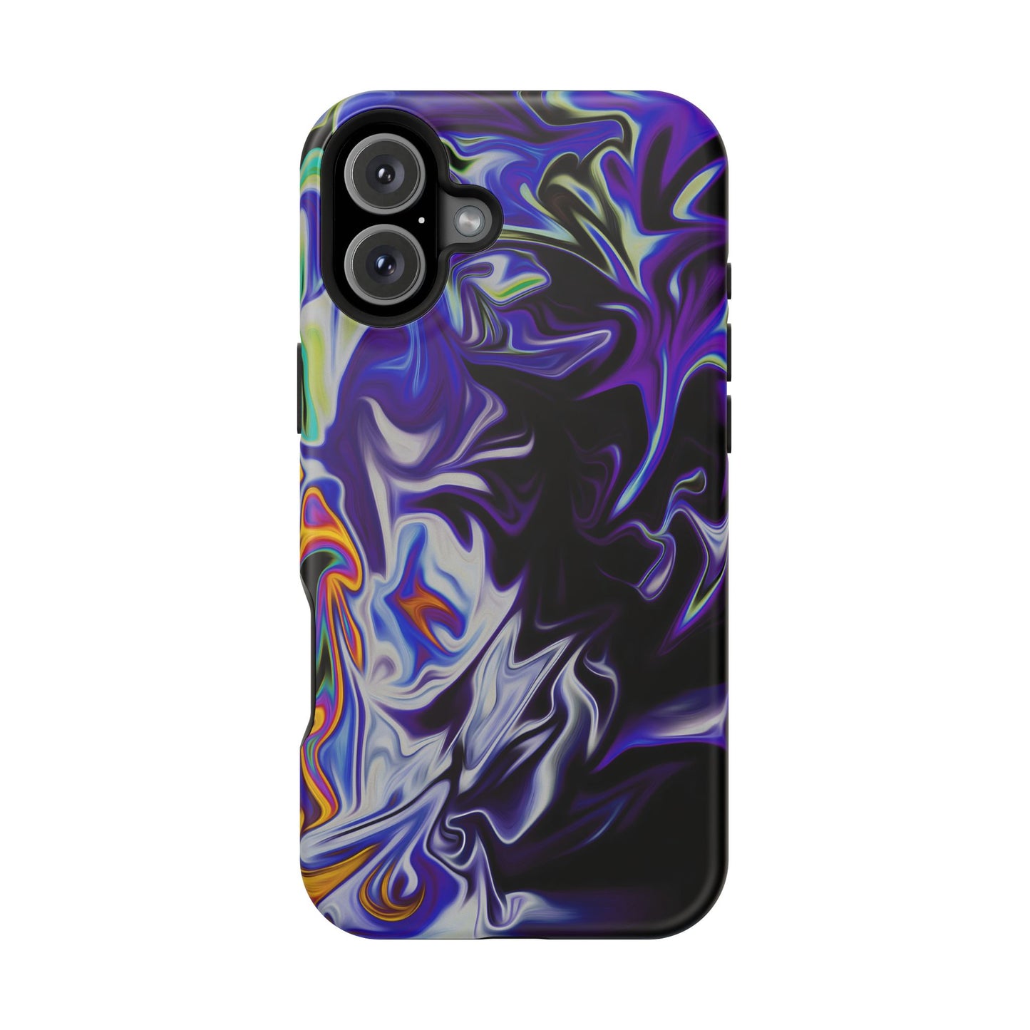 Dark Cosmic Swirl Phone Case – MagSafe Compatible for iPhone & Samsung Galaxy