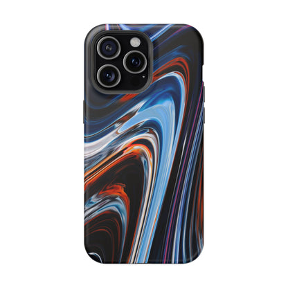 Vibrant Swirl Energy Phone Case – MagSafe Compatible for iPhone & Samsung Galaxy