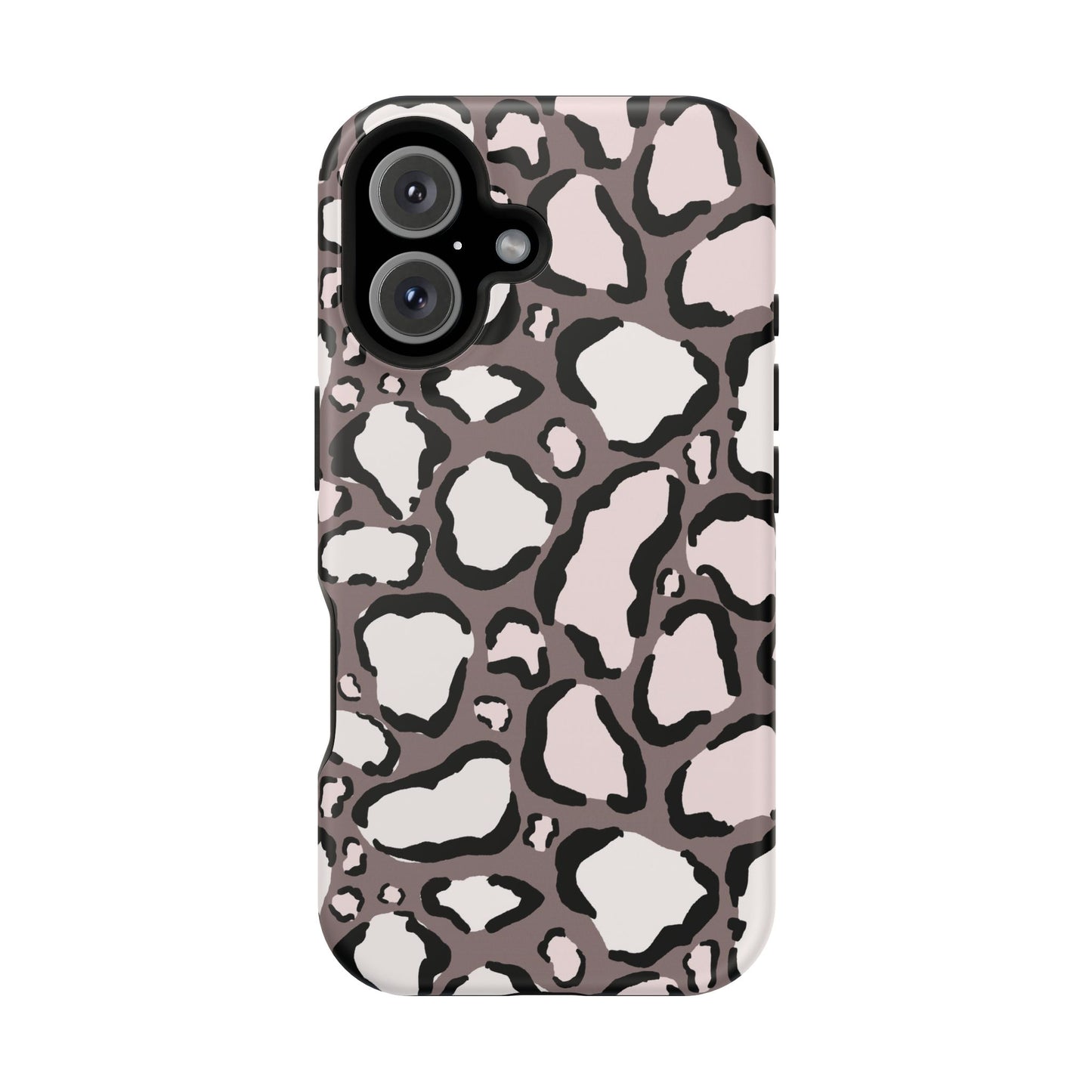 Chic Leopard Print Phone Case – MagSafe Compatible for iPhone & Samsung Galaxy