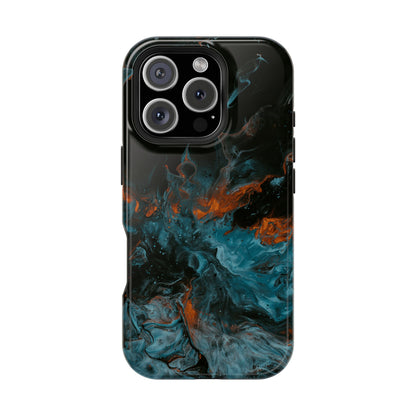 Cosmic Swirl Abstract Phone Case – MagSafe Compatible for iPhone & Samsung Galaxy