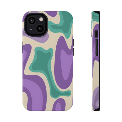 Funky Psychedelic Swirl Phone Case – MagSafe Compatible for iPhone & Samsung Galaxy
