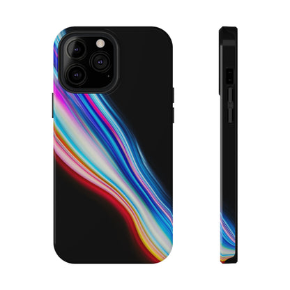 Neon Light Streak Phone Case – MagSafe Compatible for iPhone & Samsung Galaxy