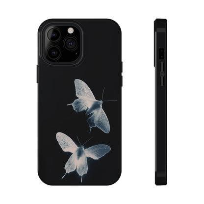 Ethereal Moth Dark Aesthetic Phone Case – MagSafe Compatible for iPhone & Samsung Galaxy