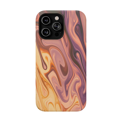 Golden Hour Swirl Phone Case – MagSafe Compatible for iPhone & Samsung Galaxy