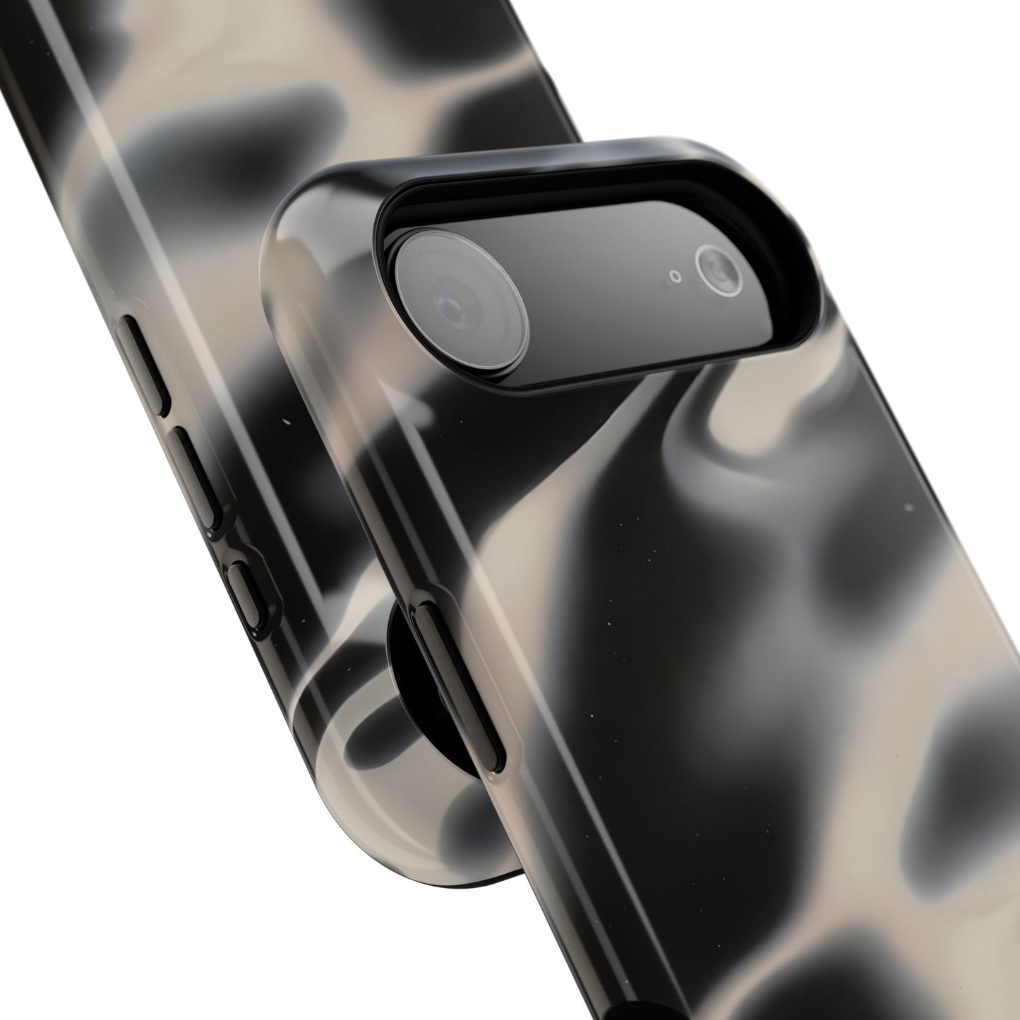 Smoky Marble Swirl Phone Case – MagSafe Compatible for iPhone & Samsung Galaxy