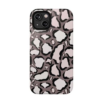 Chic Leopard Print Phone Case – MagSafe Compatible for iPhone & Samsung Galaxy