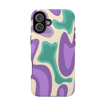 Funky Psychedelic Swirl Phone Case – MagSafe Compatible for iPhone & Samsung Galaxy