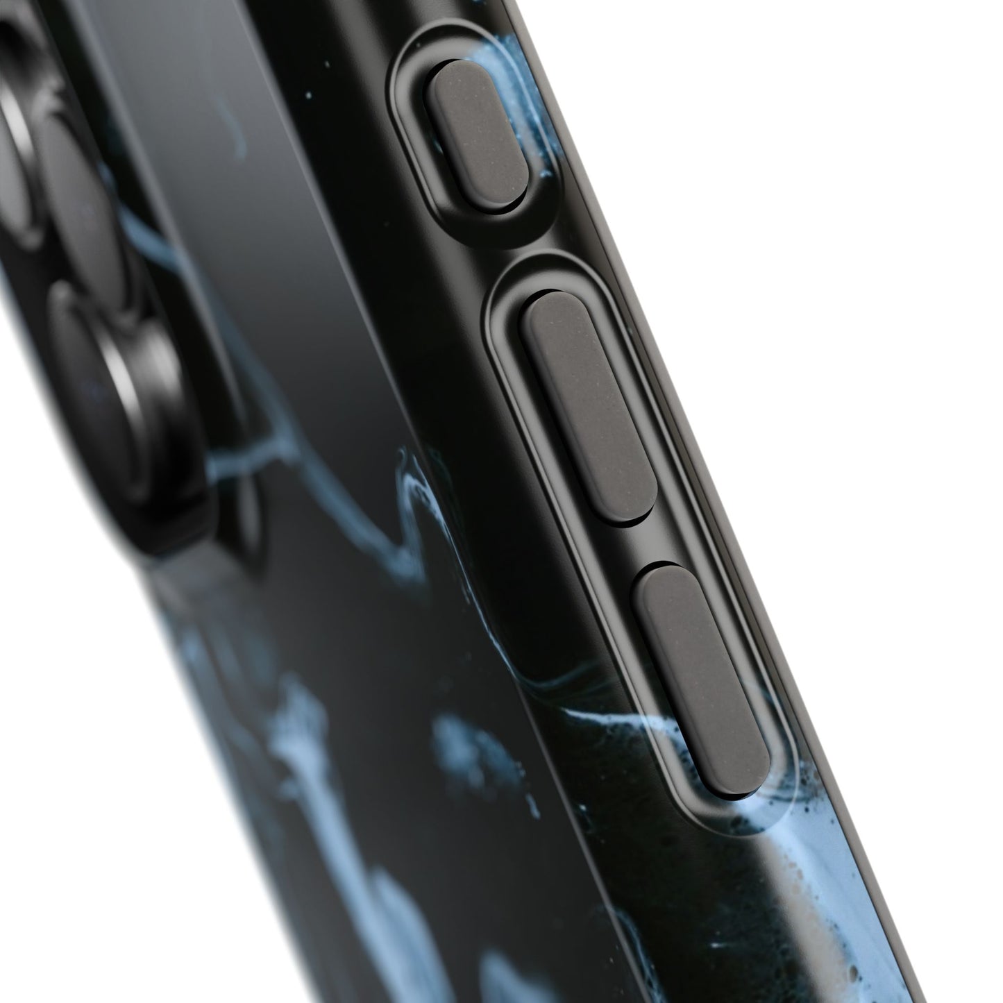 Midnight Frost Swirl Phone Case – MagSafe Compatible for iPhone & Samsung Galaxy