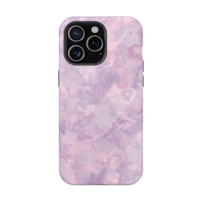 Lavender Dream Marble Phone Case – MagSafe Compatible for iPhone & Samsung Galaxy