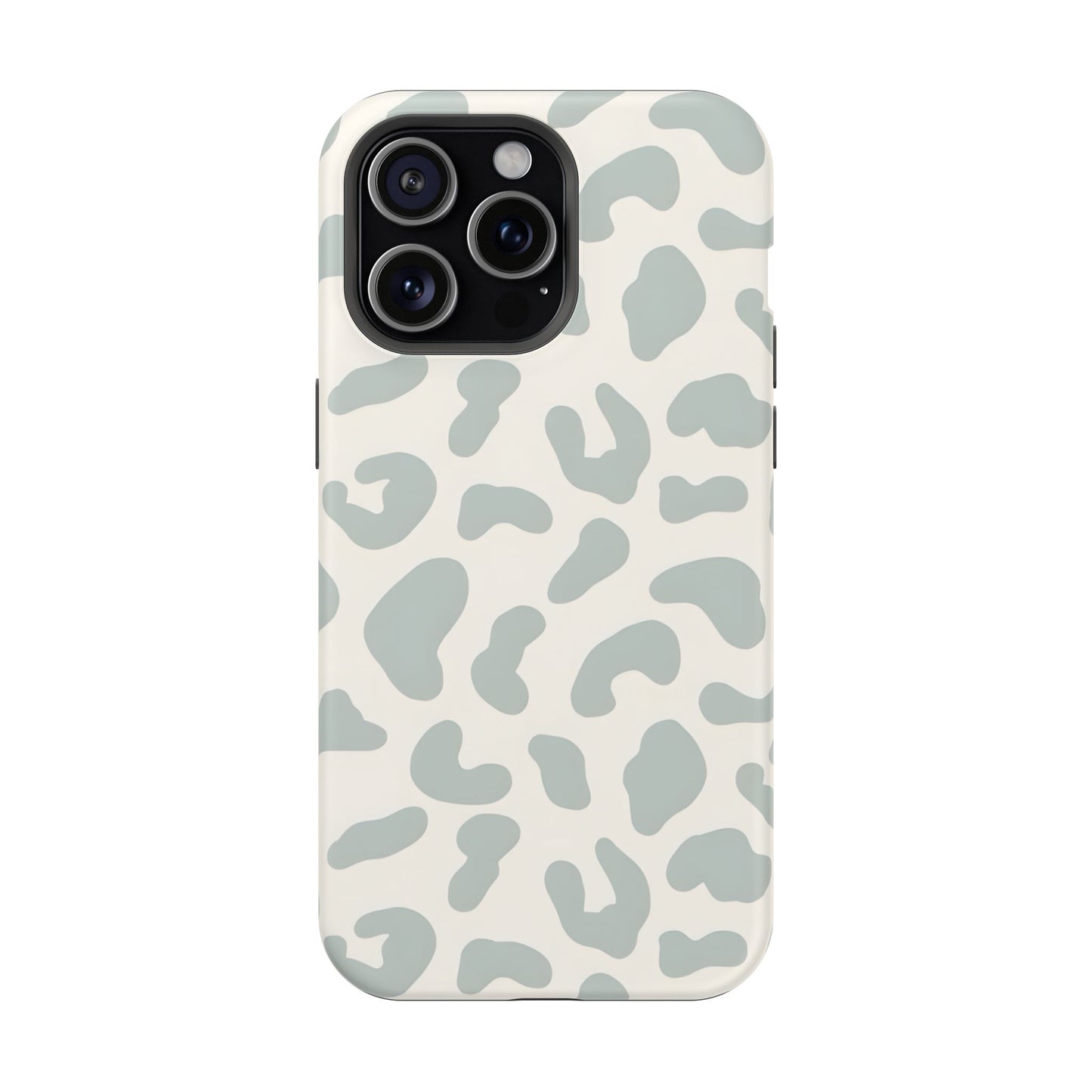 Soft Gray Camo Print Phone Case – MagSafe Compatible for iPhone & Samsung Galaxy