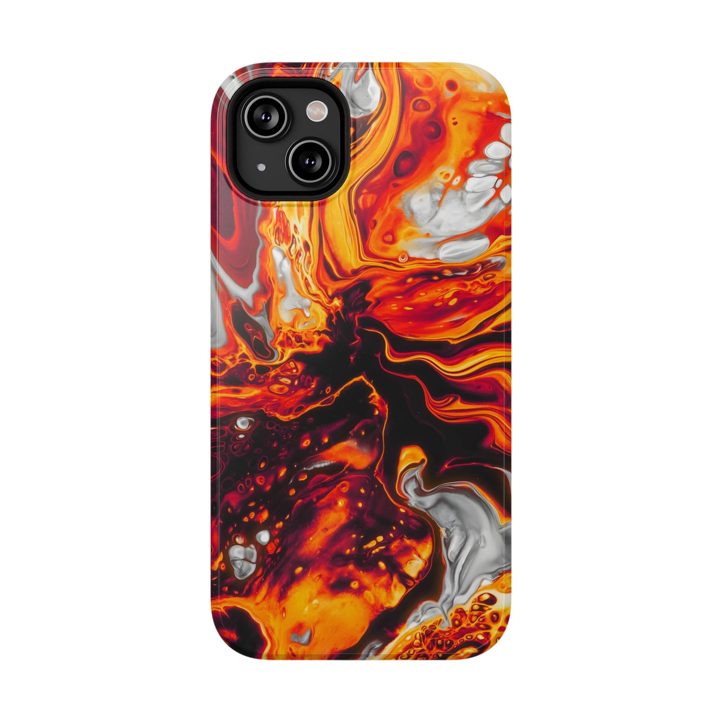 Molten Lava Abstract Phone Case – MagSafe Compatible for iPhone & Samsung Galaxy