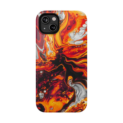 Molten Lava Abstract Phone Case – MagSafe Compatible for iPhone & Samsung Galaxy