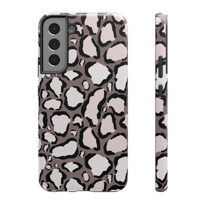 Chic Leopard Print Phone Case – MagSafe Compatible for iPhone & Samsung Galaxy