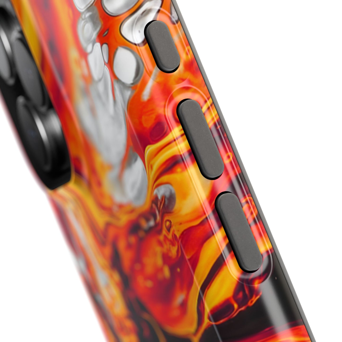 Molten Lava Abstract Phone Case – MagSafe Compatible for iPhone & Samsung Galaxy