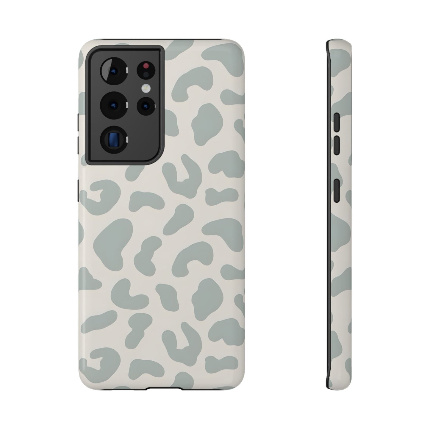 Soft Gray Camo Print Phone Case – MagSafe Compatible for iPhone & Samsung Galaxy