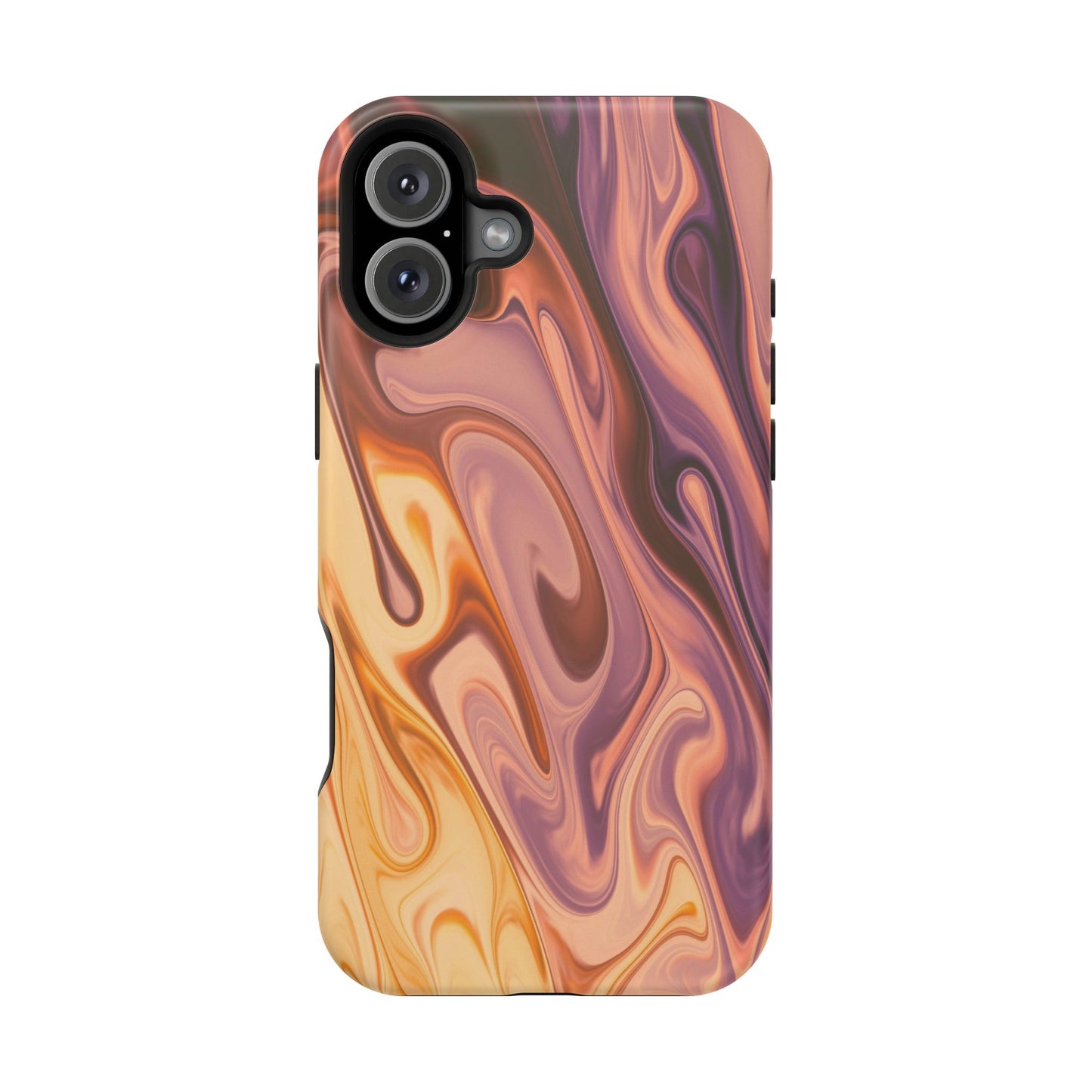 Golden Hour Swirl Phone Case – MagSafe Compatible for iPhone & Samsung Galaxy