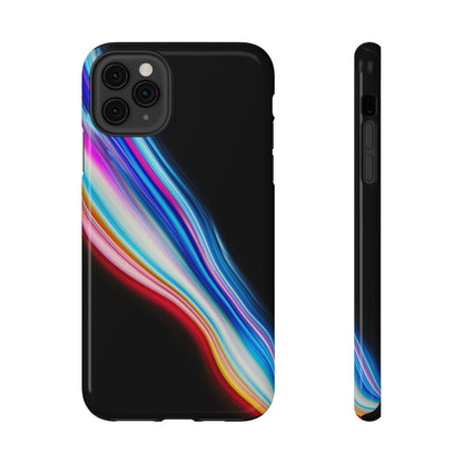 Neon Light Streak Phone Case – MagSafe Compatible for iPhone & Samsung Galaxy