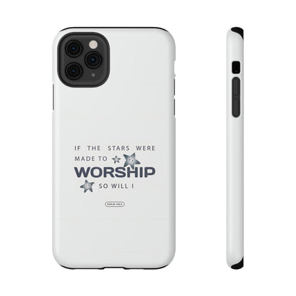 Psalm 14 8:3 "Stars Made to Worship" Phone Case – MagSafe Compatible for iPhone & Samsung Galaxy