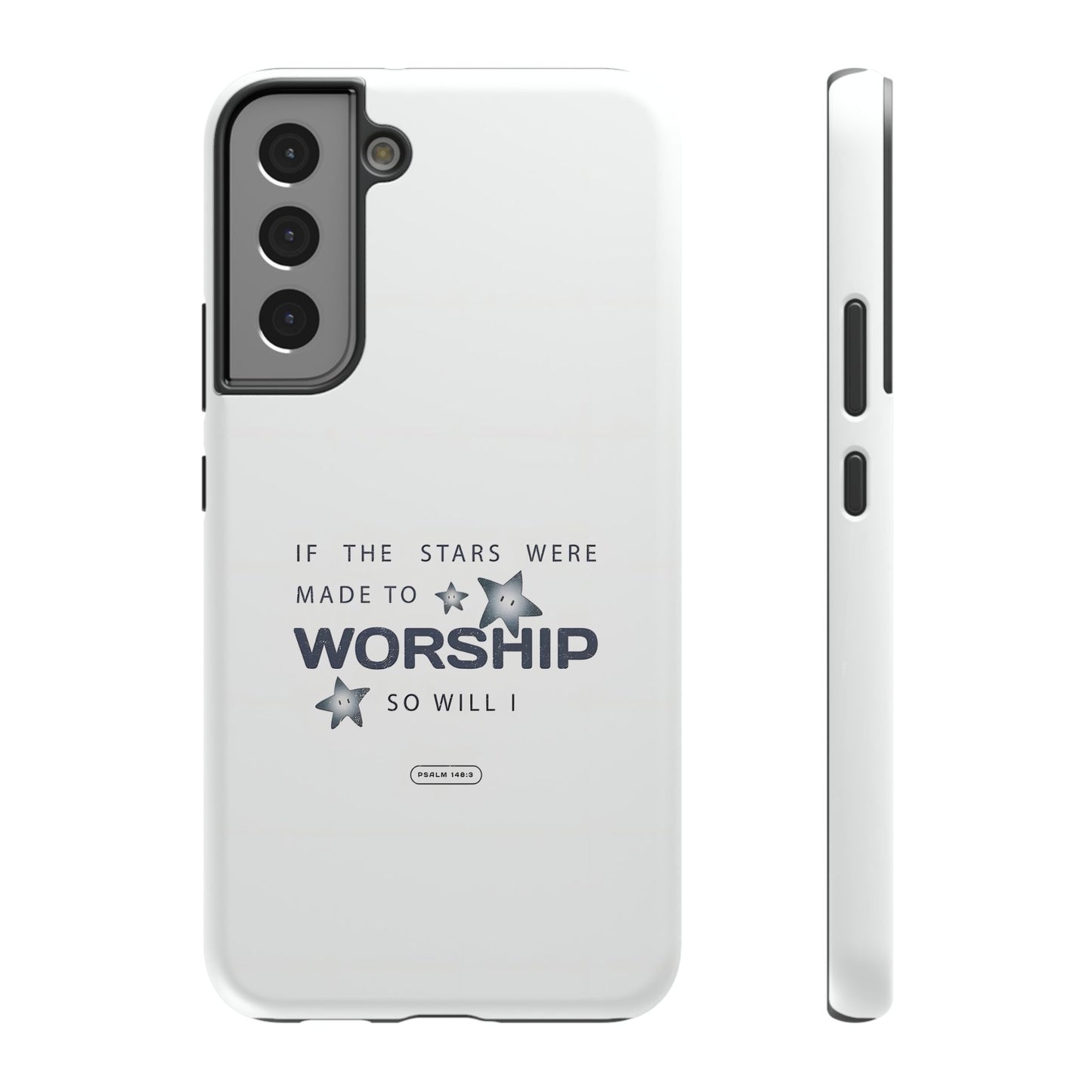 Psalm 14 8:3 "Stars Made to Worship" Phone Case – MagSafe Compatible for iPhone & Samsung Galaxy