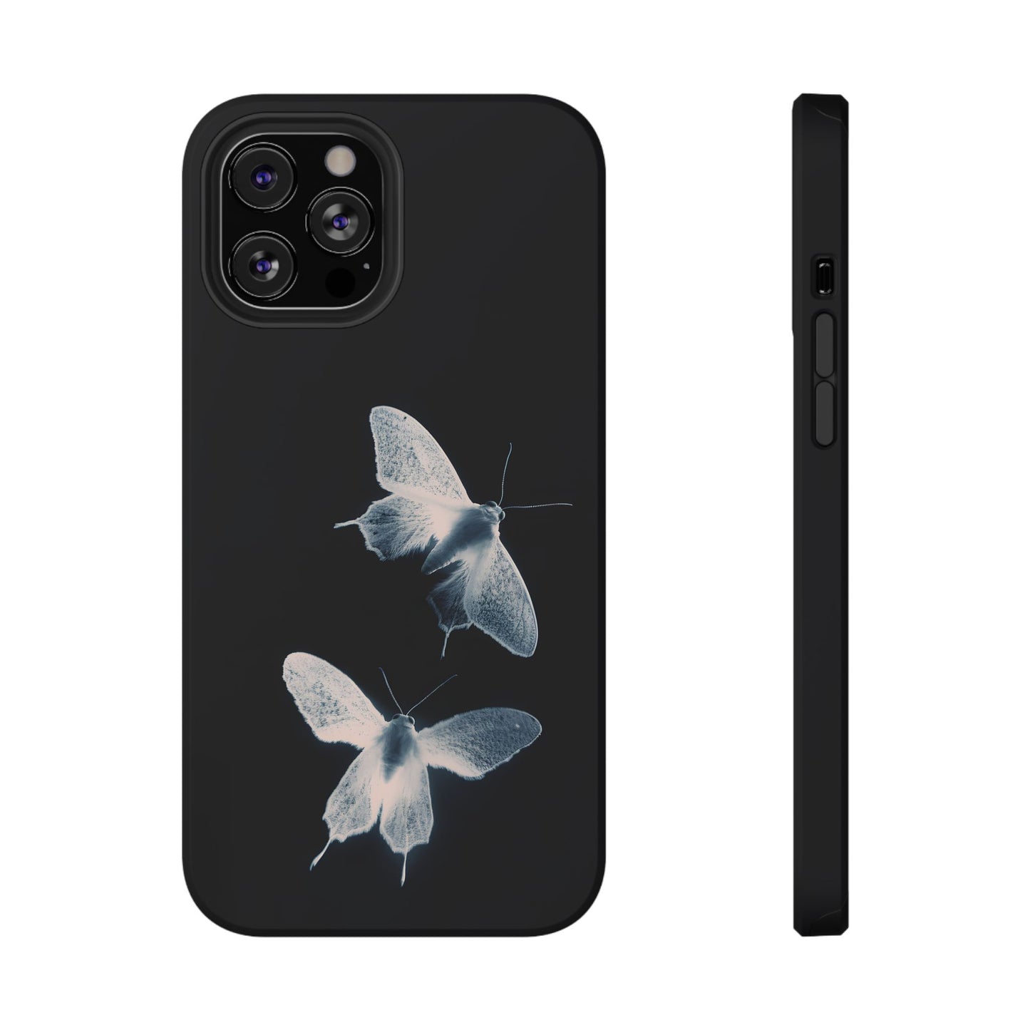 Ethereal Moth Dark Aesthetic Phone Case – MagSafe Compatible for iPhone & Samsung Galaxy