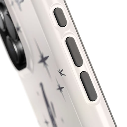 Sketch Star Doodle Phone Case – MagSafe Compatible for iPhone & Samsung Galaxy