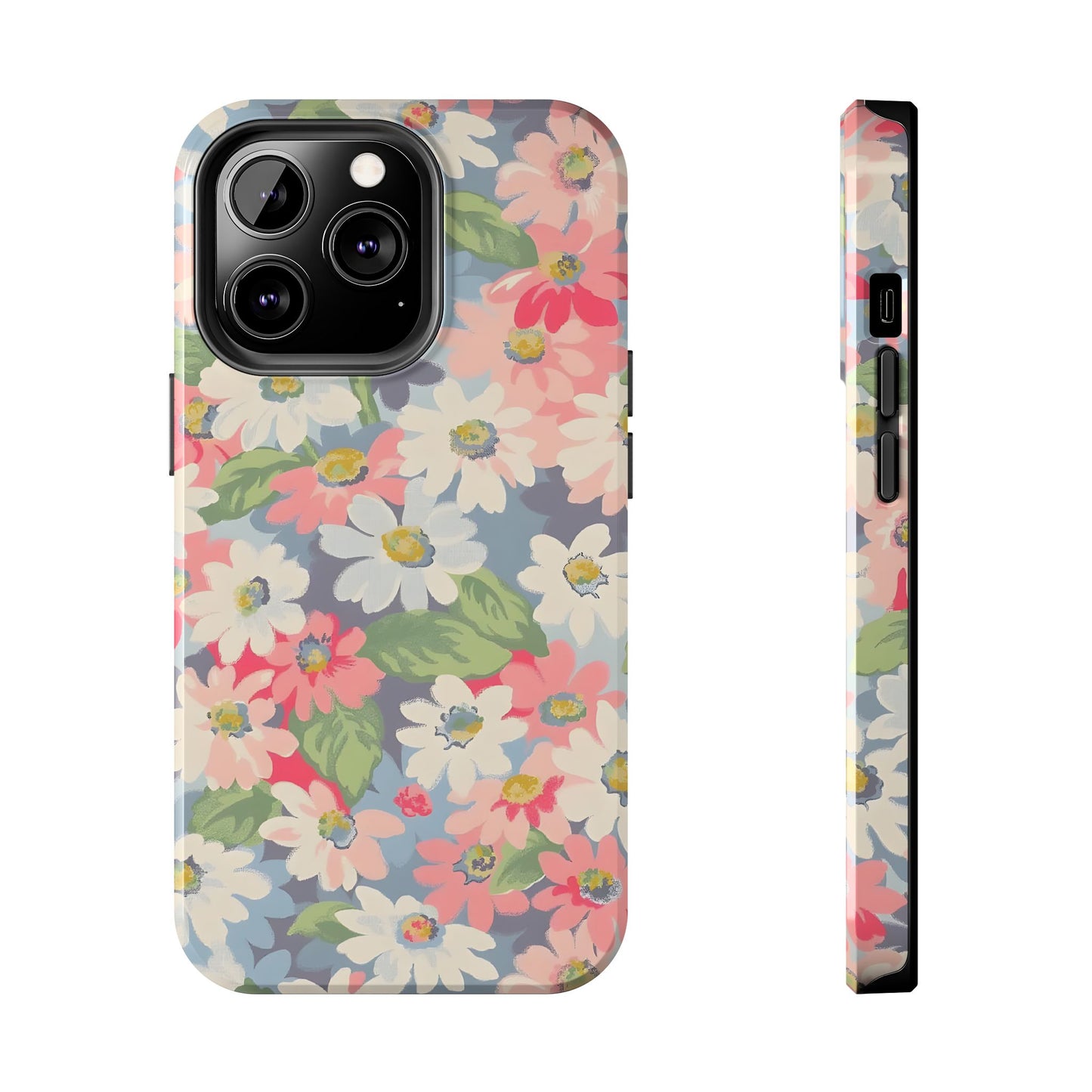 Pretty Floral Tough iPhone Case - iPhone 15-11 All Sizes